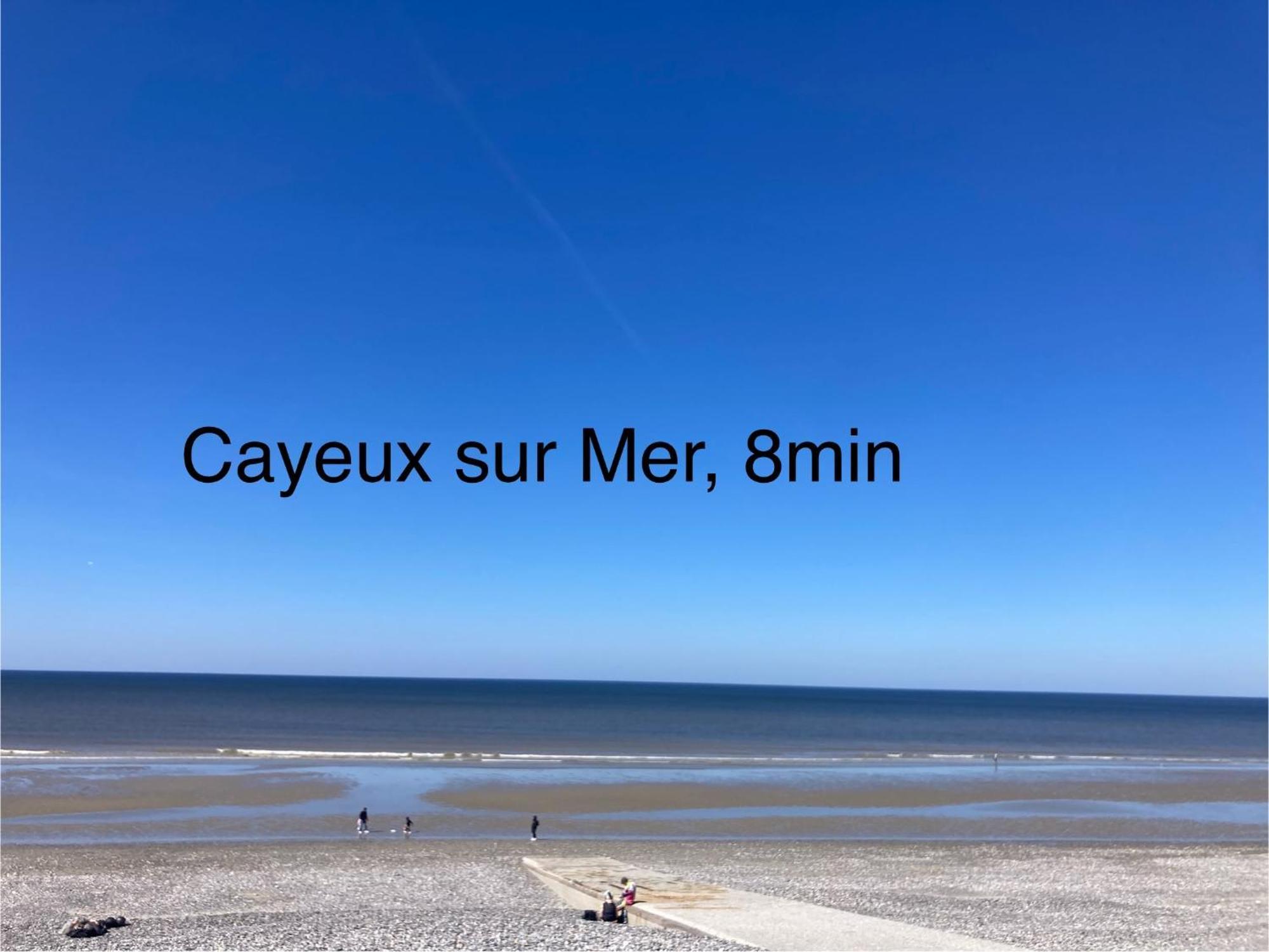 La Vue De Chateau, Maison Neuve En Baie De Somme Vaudricourt 外观 照片